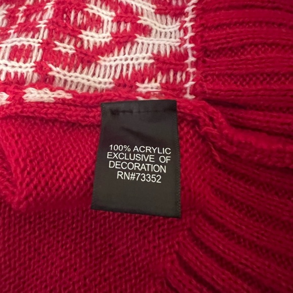 Llama Holiday Sweater Dress! Worn only once - Picture 4 of 4